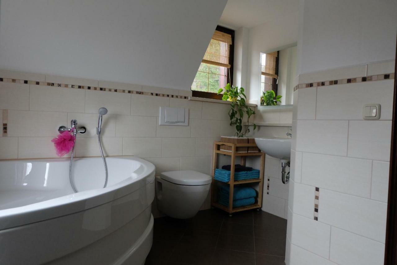 Ferienwohnung Elbblick Prossen Exterior foto